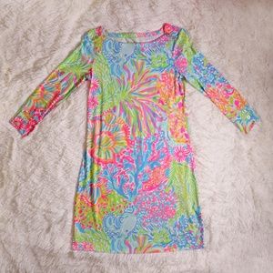 Lilly Pulitzer Dresses - Lilly Pulitzer Lover's Coral Sophie Dress XS Extra Lilly Pulitzer Dresses - Lilly Pulitzer Lover's Coral Sophie Dress XS Extra